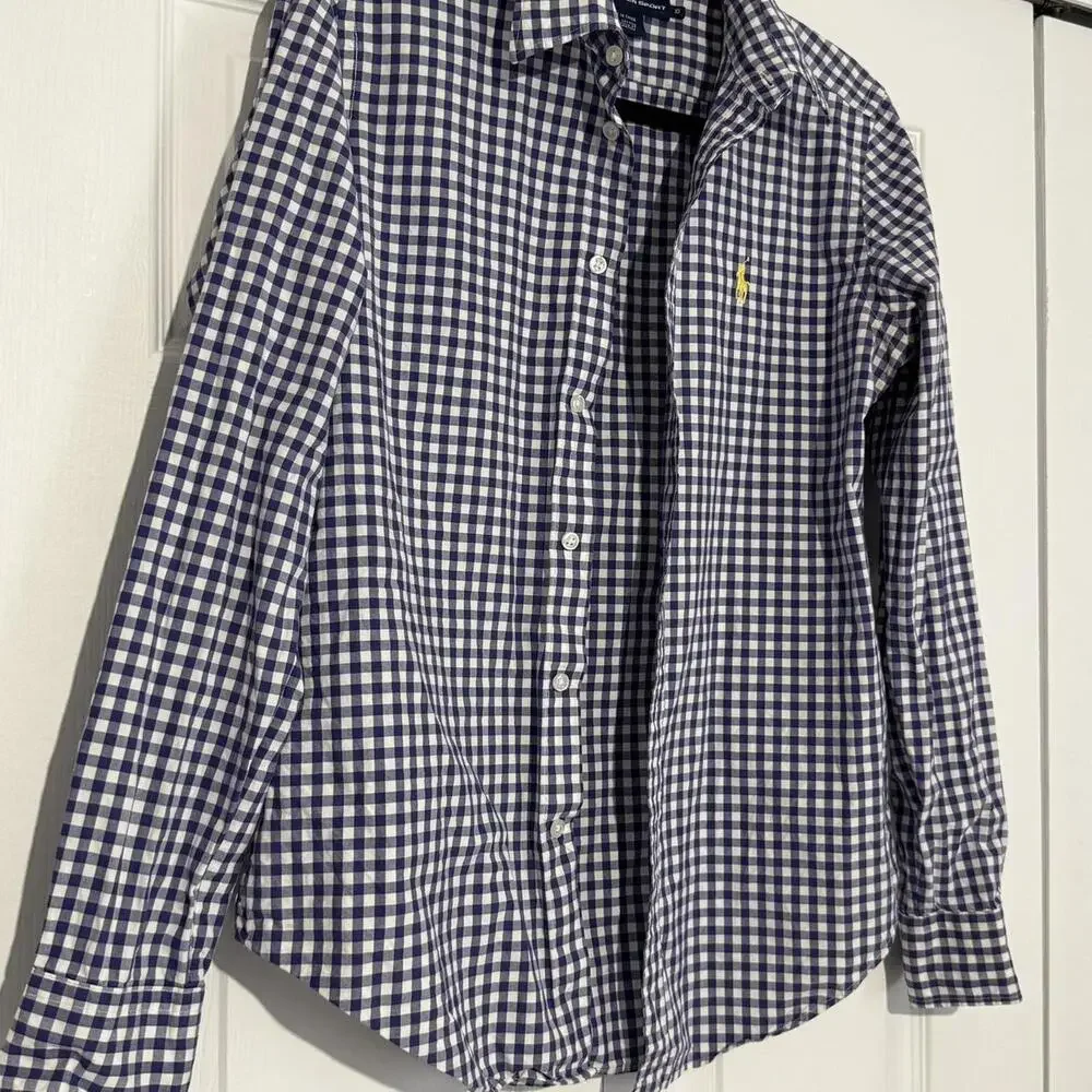 Ralph Lauren Kid's Blue and Navy‎ Shirt